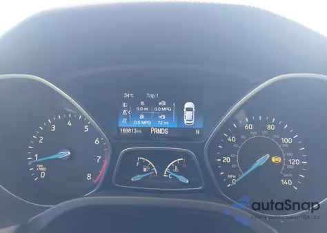 2016 Ford Focus Se из США, поврежденный, VIN 1FADP3K2XGL307378